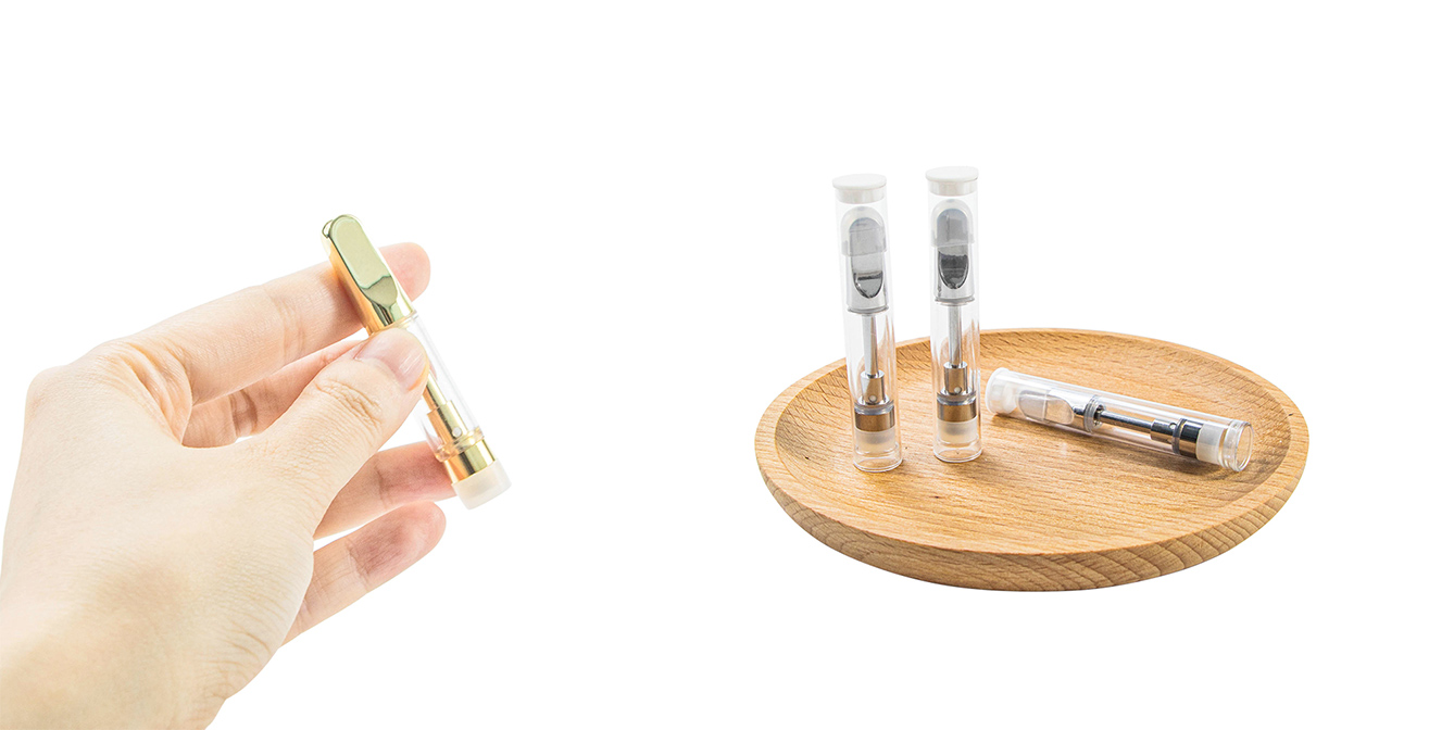 Custom heavy metal free 316 stainless steel ccell 1.0ml 0.5ml 0.8ml CBD vape cartridge