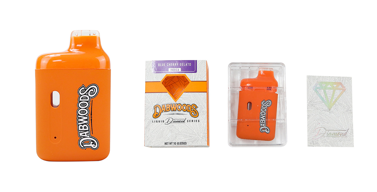 Dabwoods dab bar 1g Liquid Diamonds & Live Resin Disposable Empty