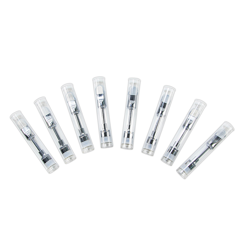 Custom heavy metal free 316 stainless steel ccell 1.0ml 0.5ml 0.8ml CBD vape cartridge