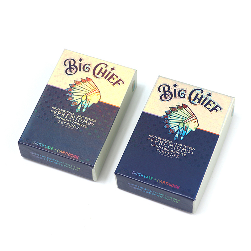 High Quality Empty Big Chief 510 Vape Cartridge 0.8ml/1.0ml For HHC, THC, CBD