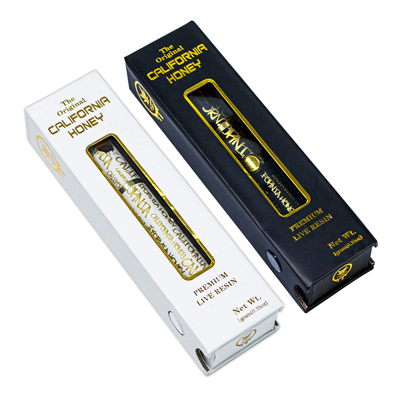 Newest Full Glass California Honey Disposable Vape Pen with Package box