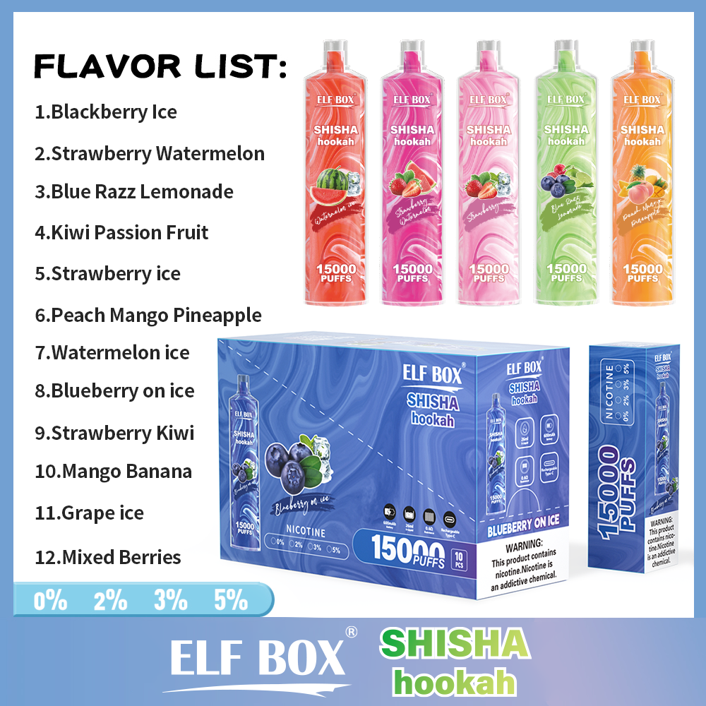 ELF BOX LS15000 Low Nicotine Disposable Vape