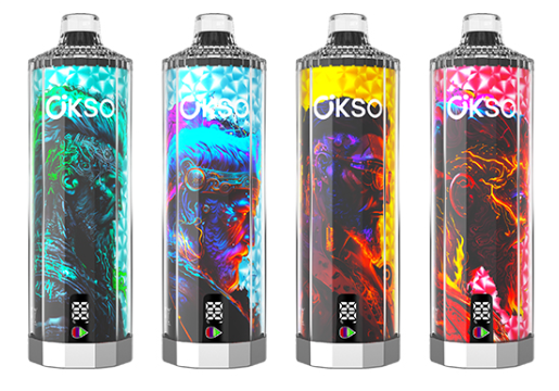 OKSO Shisha Hookah Mega 50k Vaper Sin Nicotina