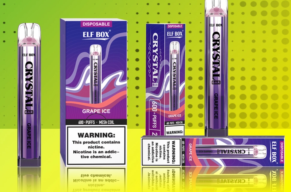 ELF BOX CRYSTAL BAR Non Nicotine Vape Pen