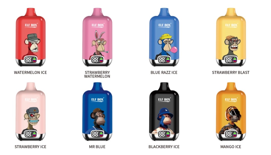 ELF BOX Digital 12000 Low Nicotine Vape