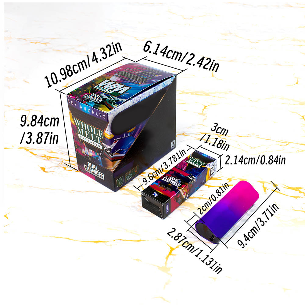 2ml – Whole Melt V7 Dual-Flavor Vape (10 Colors) (5)