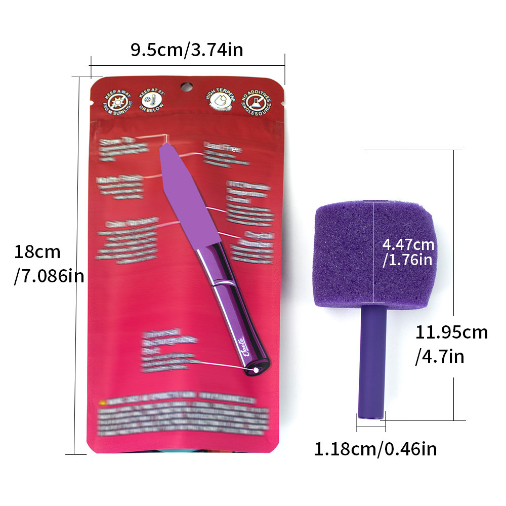 Jeeter Juice Battery Stick + 10 Color Stand-Up Bags Wholesale Vape Battery Packaging Kit (12)