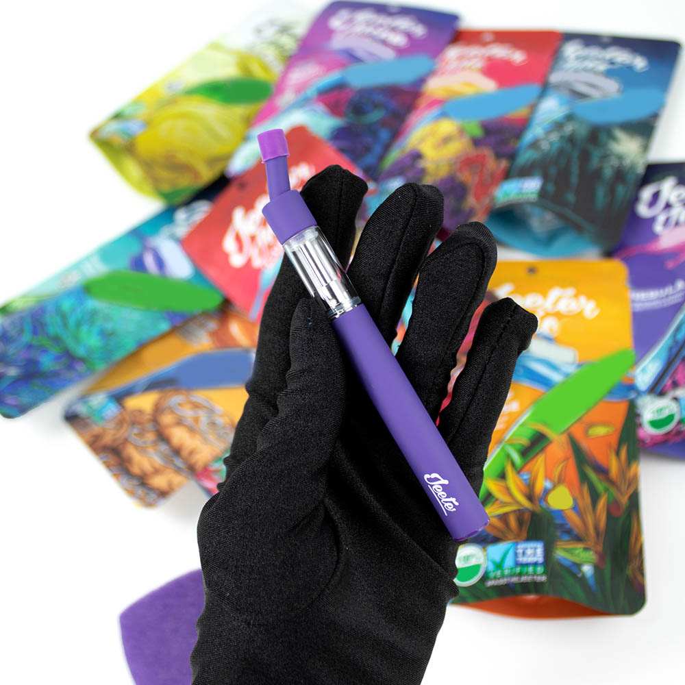 Jeeter Juice Battery Stick + 10 Color Stand-Up Bags Wholesale Vape Battery Packaging Kit (14)