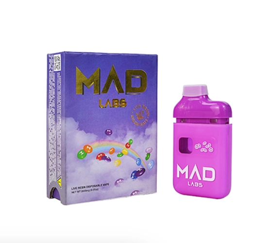 MAD 2ml Flavor-Focused & Safe Disposable Vape