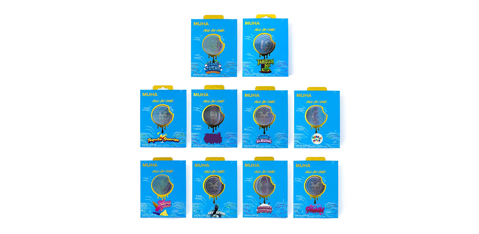 Round Cookies MUHA MEDS Vape (13)