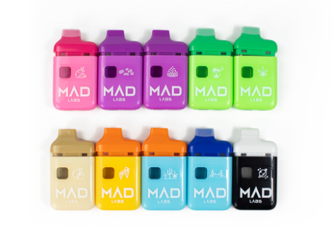 MAD 2ml 10 Flavors Top Disposable Vapes